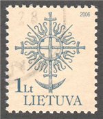 Lithuania Scott 657 Used